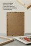 1 VINTAGE PAINTING WITH A CLASSIC FLORAL ARRANGEMENT THEME IN A NATURAL WOOD FRAME - 5