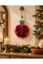 1 Piece of New Year and Wall Decoration, Large Size, 11cm, Red with Evil Eye Beads, Symbolizing Abundance and Prosperity. - 3