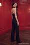 Black Halter Neck Regular Maxi Woven Jumpsuit Twoaw27Tu00005 - 2