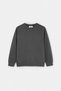 Anthracite Girls'/Boys' Basic Soft Touch Knit Crew Neck Long-Sleeve Sweatshirt TKDAW27SW00113 - 4