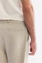 Men's Stone Side Elastic Anti-Wrinkle Technical Fabric Slim Fit Chino Trousers A61Y3077 - 7