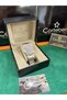 Men's Wristwatch, Gray Dial, Rose Gold Accents, Steel Strap, Sapphire Crystal. - 8
