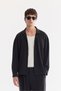 Men's Black Apaj Collar Breathable Soft Touch Regular Fit Shirt A61Y2062 - 2