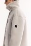 Men's Gray Fur Collar Napa Comfort Fit Coat A52Y6055 - 5