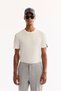 Men's Gray Relaxed Fit Trousers with Elastic Sides, Cotton-Viscose Blend A52Y3036 - 3