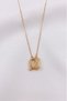 Non-Tarnish Steel Gold Color Chain Model Women's Necklace