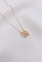 Non-Tarnish Steel Gold Color Chain Model Women's Necklace - 5