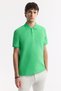 Men's Green Non-Curling Polo Neck 100% Cotton Basic Regular Fit T-Shirt B001032 - 5
