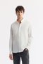 Men's White Buttoned Collar 100% Cotton Oxford Regular Fit Shirt B002034