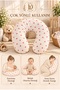 Breastfeeding Pillow《Fiber Filled & Cotton Poplin Fabric》