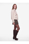 Normal Regular Fit Buttoned Pleated Mini Skirt - 2