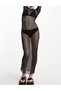Rochie de plaja, Negru - 4