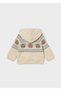 Baby Boy Knitted Jacket Beige - 7