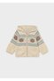 Baby Boy Knitted Jacket Beige - 6