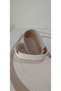 40X60-80X120 / 2 Mats 2 Baskets Jute White Melted Jute 4-Piece Bathroom Set Gift, Dowry Box - 3