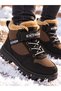 Snow Boots with Fur-Lined Design and Non-Slip Soles - 2