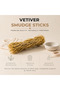 Vetiver Smudge Sticks Pack of 3 Sticks - 6