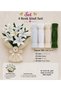Chenille Flower Making Set 100 Pieces (Silvery White, White, Ivory, Army Green)