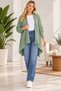 WOMEN'S OVERSIZED PONCHO-STYLE CARDIGAN - 4