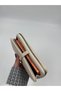 Women's Beige Phone-Compartment Faux Leather Wallet - 3