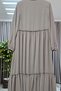 Women's Hijab Clothing Plus Size Two Layer Ferace - 3