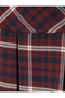 Mini Pleated Plaid Piece Skirt - 6