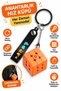 GAN Pokémon Charmander 3x3 Mini Cube Keychain, Orange, Stickerless, Rubik's Cube, 3 cm - 3