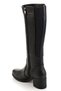 Ayakdaş 021-1 Stretch Genuine Leather Women's Boots Black - 4