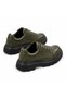 Men's Khaki Vegan Leather Black Platform Sole Comfortable Casual Sneakers BT X24 - 3