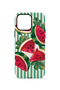 غطاء Vorian مزدوج الطبقة لحماية iPhone 14 Pro Max بلون Watermelon Cabana - 4