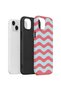 iPhone 14 Plus Vorian Double-Layered Protective Case - Retro Wave Candy - 3