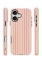 iPhone 16 Vorian MagSafe Double-Layered Case, Lemon Candy Pinstripe - 2