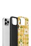 غطاء حماية مزدوج الطبقات من "فوريان" لهاتف iPhone 14 Pro Max، بتصميم "ديزي بيكنيك" بنقشة "غينغهام". - 3
