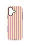 iPhone 16 Vorian MagSafe Double-Layered Case, Pink Lemon Pinstripe - 4