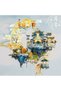 MU 3D Metal Puzzle Moon Palace Model kits DIY 3D Laser Cut Assemble Jigsaw Toys GIFT For Adult - 3