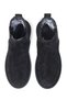 Genuine Leather Women's Chelsea Boots with Fur-Trimmed Design - 5