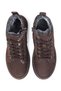 Genuine Leather Women's Zip-Up Fur-Trimmed Boots - 5