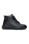 Genuine Leather Women's Zip-Up Fur-Trimmed Boots