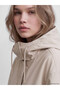 Rmz Clothing – a Style Difference: Women’S Hooded Raincoat with a Leather-Look Finish. - 3