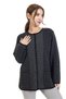 New Season Women's Knitwear Knitted Tight Woven Buttoned Chain Patterned Mother Winter Cardigan 8086