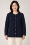 New Style Women's Mid-Age and Older Knit Button-Up Cardigan 2741