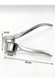 Round Shape Garlic Crusher Press Chamber Steel Garlic Grater - 6