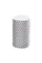 Slim Chrome Knob Handle—Luxury Country Kitchen Cabinet and Drawer Handle, 12x20 mm