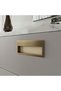 Recessed Antique Yellow 32 mm Handle Luxury Country Kitchen Furniture Cabinet Drawer Handle
