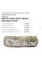 White Sage with Blue Sage Smudge Stick | Dual Sage Bundle Pack of 3 - 4