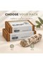 White Sage with White Statice Flowers Smudge Stick Pack of 3 - 7