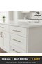 Marsel Matte Bronze 224 mm Handle—Luxury Country Kitchen Cabinet and Drawer Handle - 8