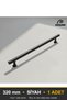 Best Black 320 mm Handle Luxury Country Kitchen Furniture Cabinet Drawer Handle - 9