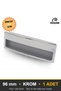 Recessed Chrome 96 mm Handle Luxury Country Kitchen Furniture Cabinet Drawer Handle - 4