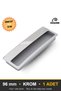 Recessed Chrome 96 mm Handle Luxury Country Kitchen Furniture Cabinet Drawer Handle - 3